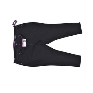 NEW Gloria Vanderbilt Women's Black Amanda Skinny Jeans Plus Size 22W Short NWT